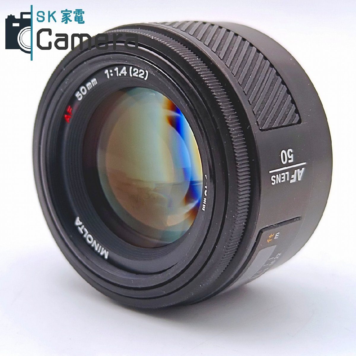 MINOLTA AF 50ｍｍ F1.4 キャップ付き ミノルタ Aマウント 美品