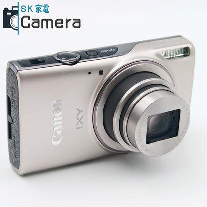 【中古】【ほぼ未使用】Canon IXY 650 PC2274 キャノン イクシー シルバー 付属一式 コンパクトデジタルカメラ