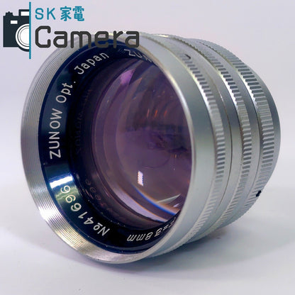 【中古】 ZUNOW-ELMO Cine 38ｍｍ F1.1 ズノー エルモ シネレンズ Dマウント