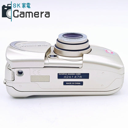 【中古】 OLYMPUS μ [mju:] - III 150 37.5-150ｍｍ オリンパス ミュー コンパクトフィルムカメラ 美品