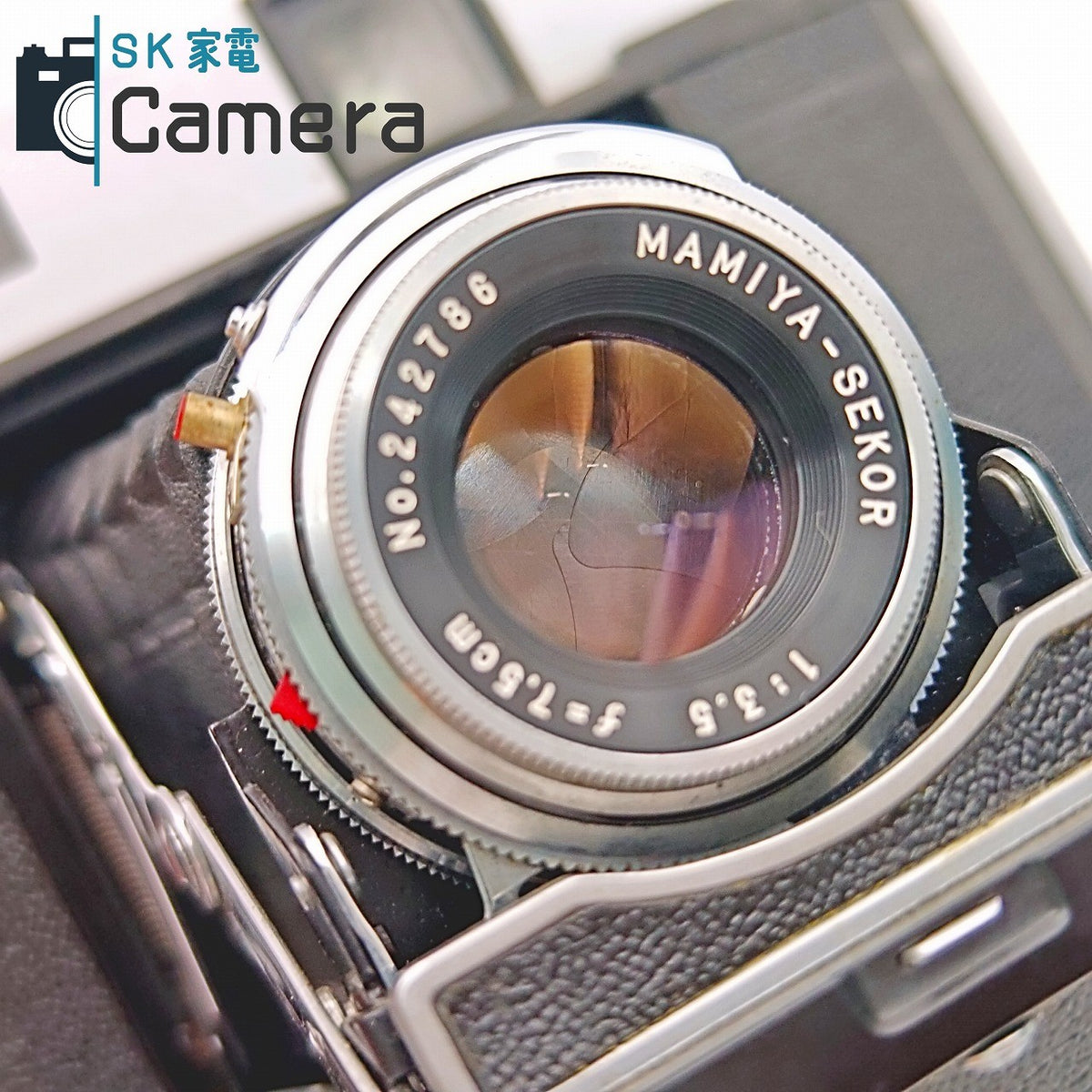 MAMIYA-6 AUTOMATIC MODEL2 SEKOR 7.5cm F3.5 蛇腹カメラ マミヤ オートマット2 元箱付 シリアル一致