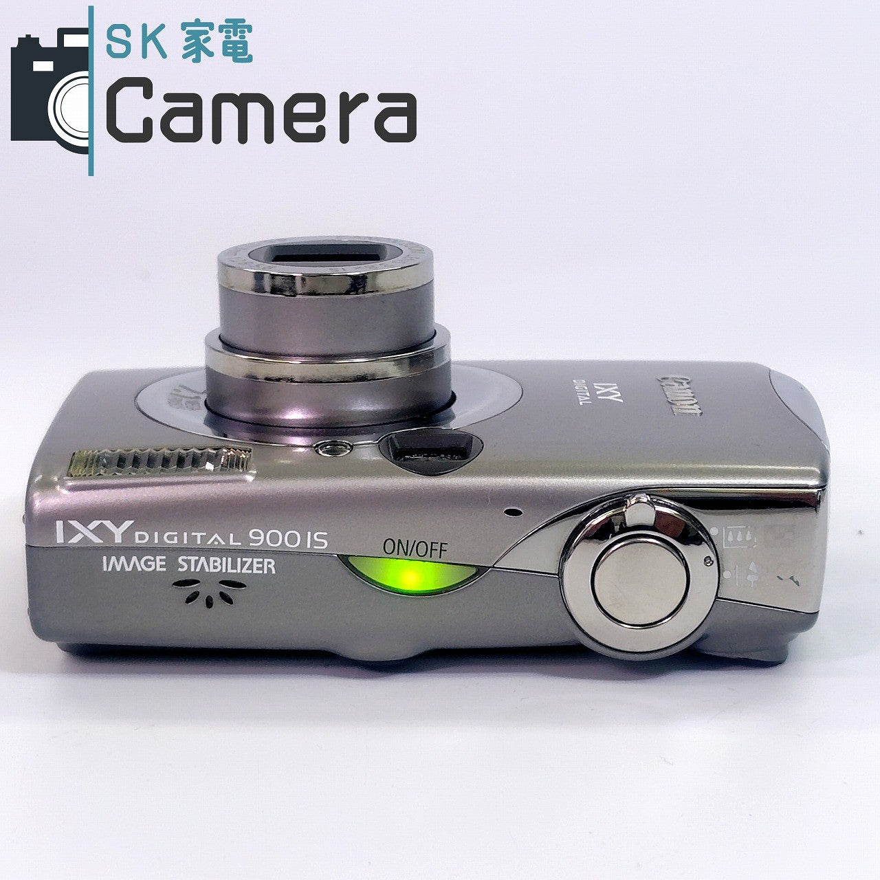 【中古】 Canon IXY DIGITAL 900IS PC1209 コンパクトデジタルカメラ キャノン イクシー 900 IS 箱 充電器 電池 付