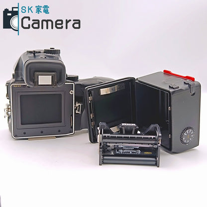 MAMIYA 645 PRO TL AE PRISM FINDER マミヤ 中判カメラ 引き蓋 ボディキャップ付 並