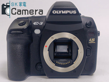 【中古】 OLYMPUS E-3 is ボディ 電池 充電器 ボディキャップ付 ショット数約7100回 オリンパス 良品