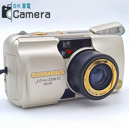 OLYMPUS μ [mju:] ZOOM 105 DELUXE 38-105ｍｍ オリンパス ミュー コンパクトフィルムカメラ