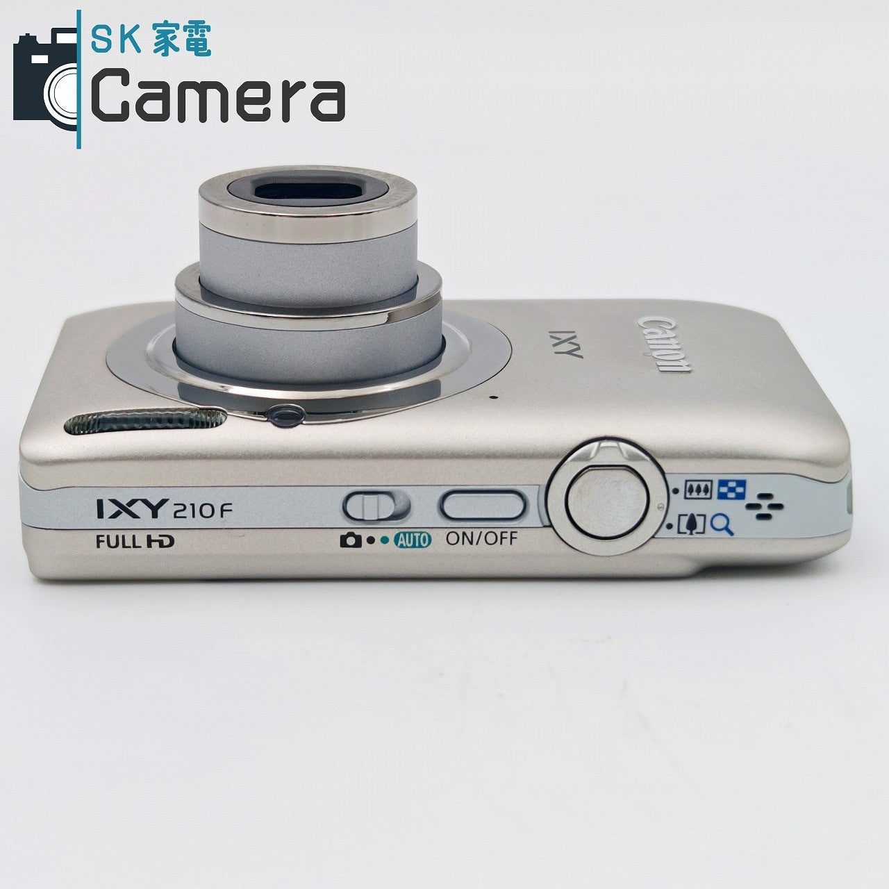 【中古】 Canon IXY 210 F キャノン イクシー コンパクトデジタルカメラ 210F 充電器付