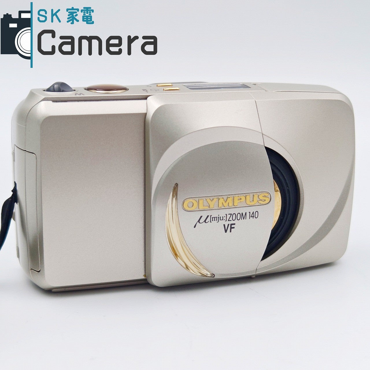 【中古】 OLYMPUS μ [mju:] ZOOM 140 VF 38-140ｍｍ オリンパス ミュー ケース付 美品