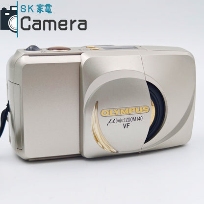 【中古】 OLYMPUS μ [mju:] ZOOM 140 VF 38-140ｍｍ オリンパス ミュー ケース付 美品