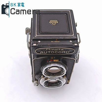 【中古】 MINOLTA AUTOCORD L型 ROKKOR 75ｍｍ F3.5 CHIYODA KOGAKU ミノルタ オートコード
