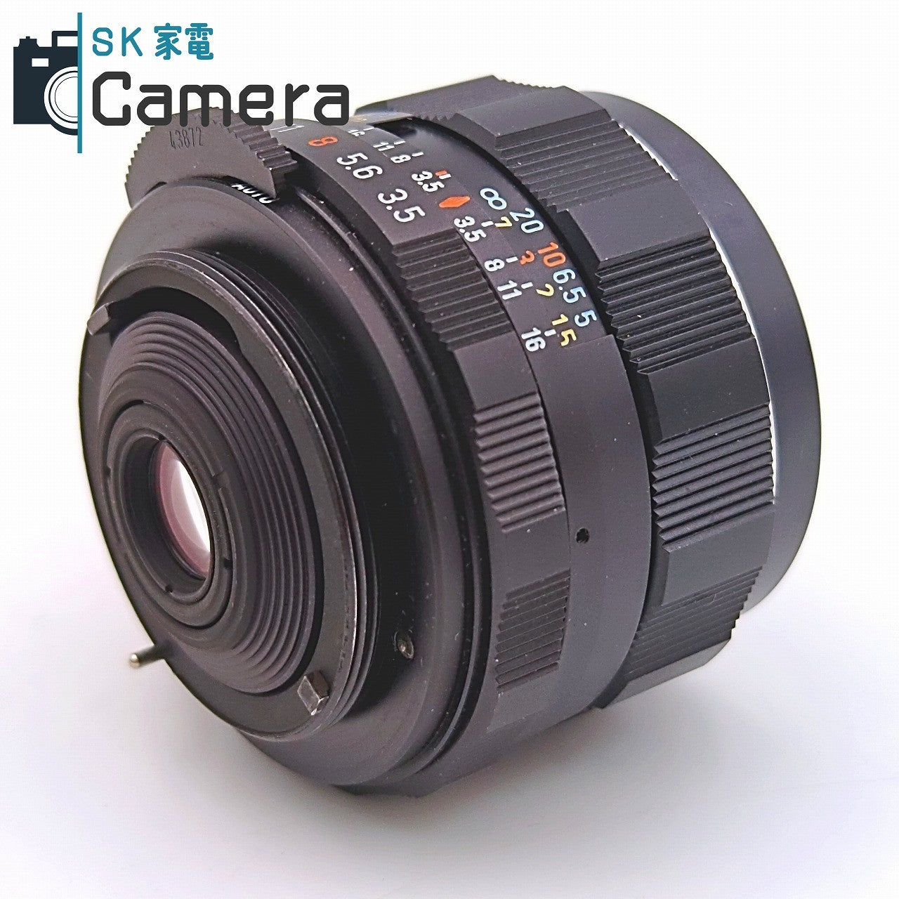 【中古】 PENTAX Super-Multi-Coated TAKUMAR 28ｍｍ F3.5 M42 フード付き 良品