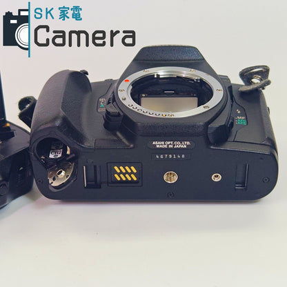 【中古】 PENTAX MZ-S ボディ + BATTERY GRIP BG-10 付 ペンタックス テスト用フィルムで確認済