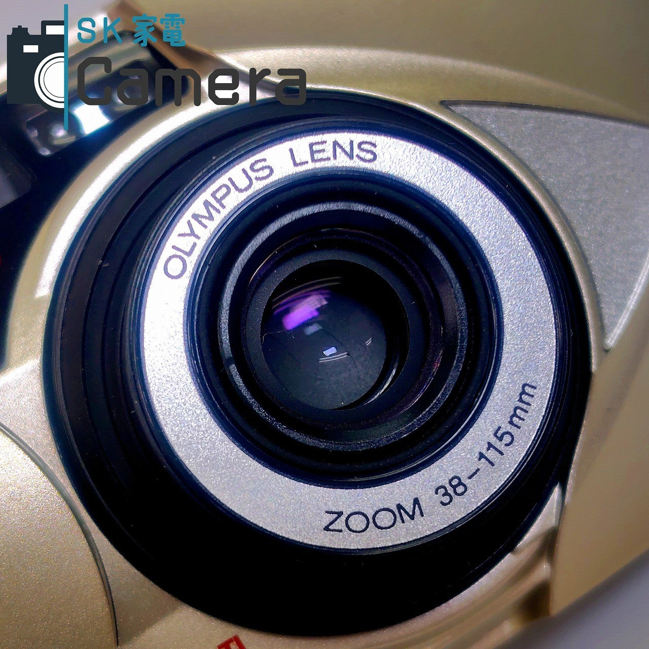 【中古】 OLYMPUS μ [mju:] - II 115 VF オリンパス ミュー コンパクトフィルムカメラ 美品 μ Ⅱ