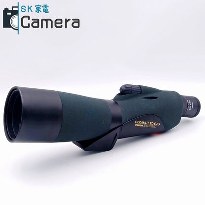 【中古】 Vixen GEOMA II ED 67-S GLH 20D フィールドスコープ 美品 ビクセン