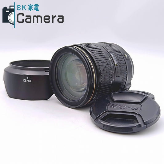 【中古】 Nikon N AF-S NIKKOR 24-120ｍｍ F4 G ED VR キャップ フード付 ニコン