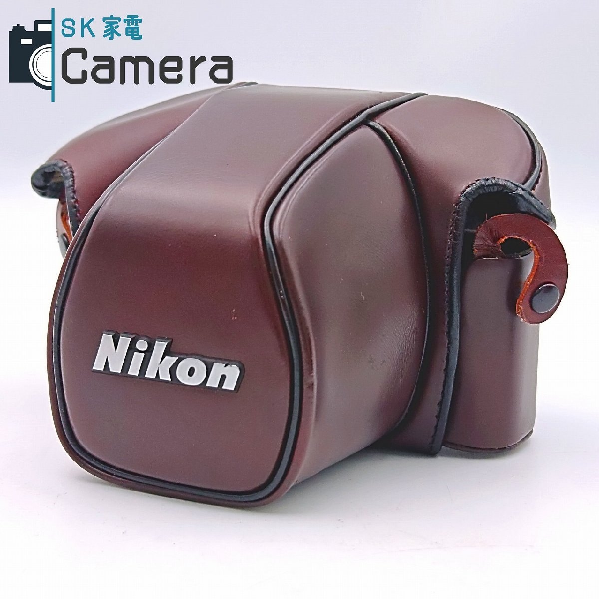 NIKON F3用 革ケース CF-20 ストラップ付 ニコン 良