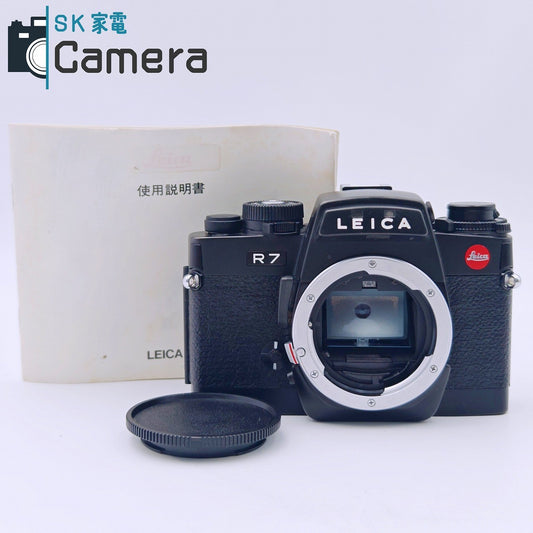 【中古】 LEICA R7 ブラック ライカ 純正ボディキャップ 説明書付