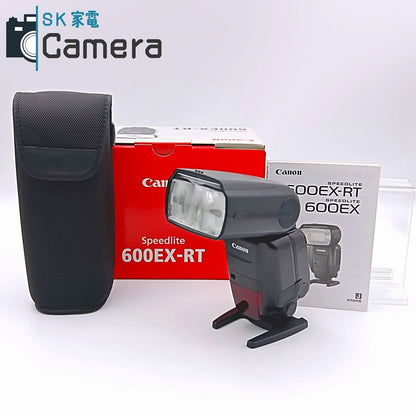 Canon SPEEDLITE 600EX-RT キャノン スピードライト ストロボ 美品 箱 説明書 付