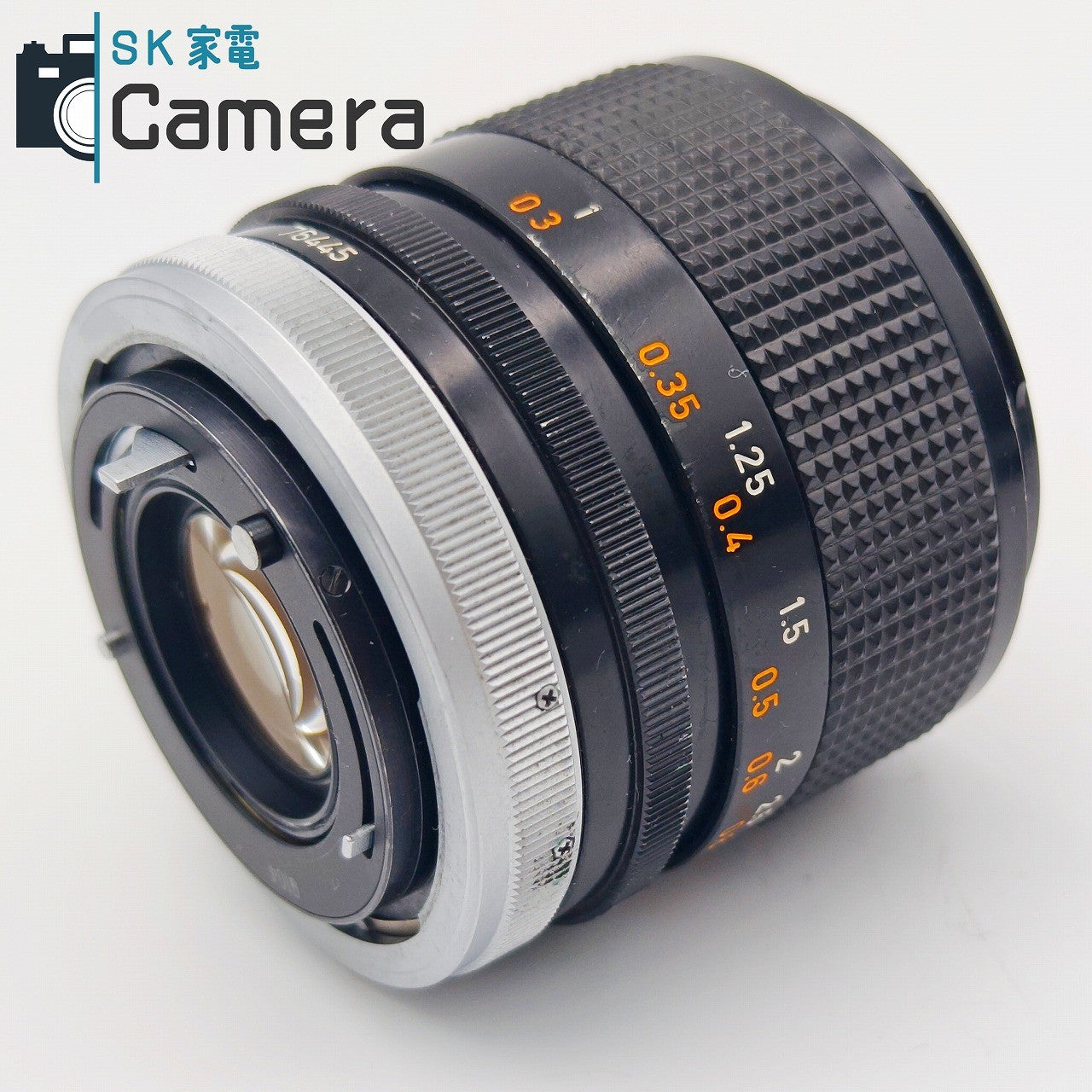 【中古】 Canon FD 35ｍｍ F2 S.S.C. 〇マーク 凹レンズ 2026年1月清掃済 キャノン