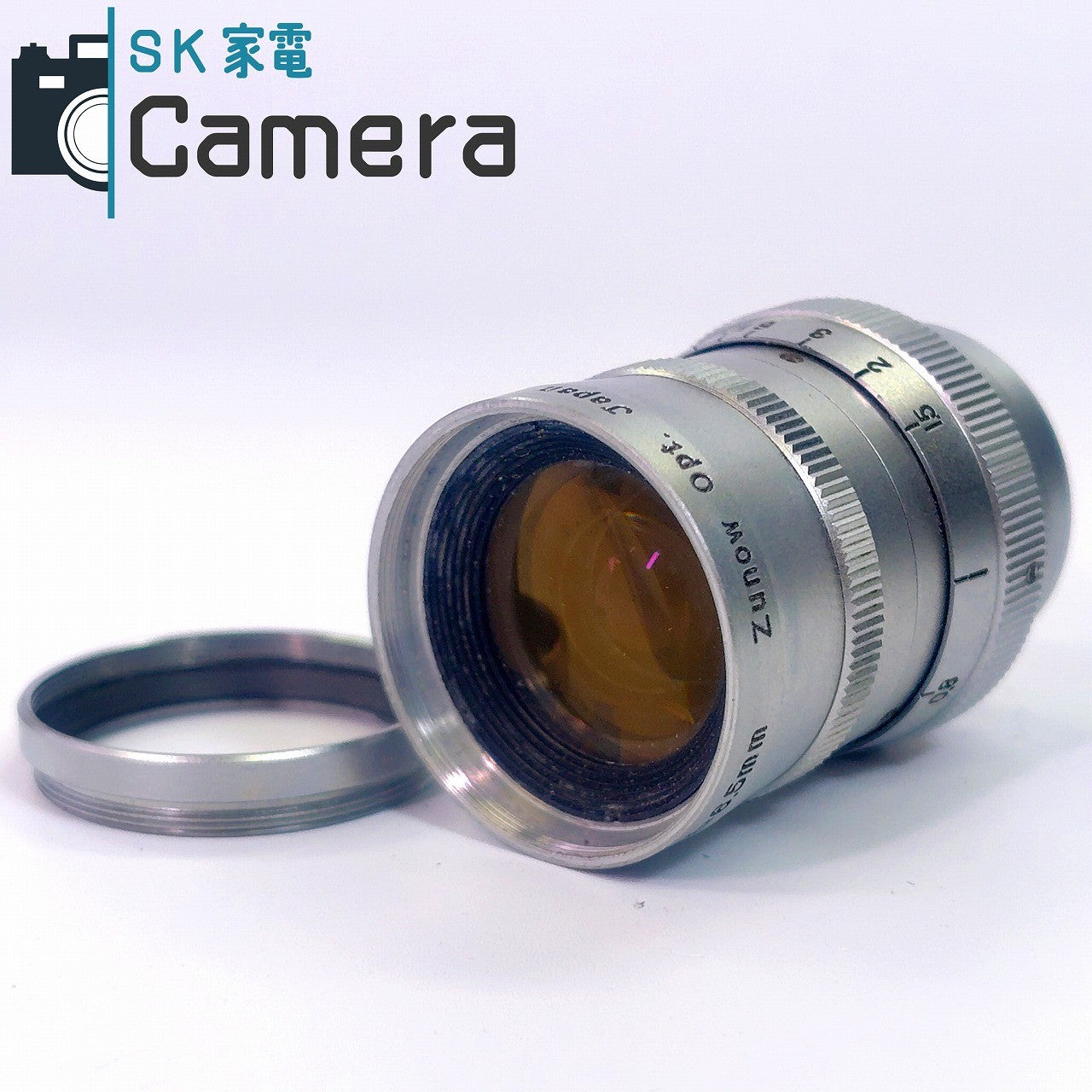 【中古】 ZUNOW-ELMO Cine 6.5ｍｍ F1.1 ズノー シネレンズ Dマウント