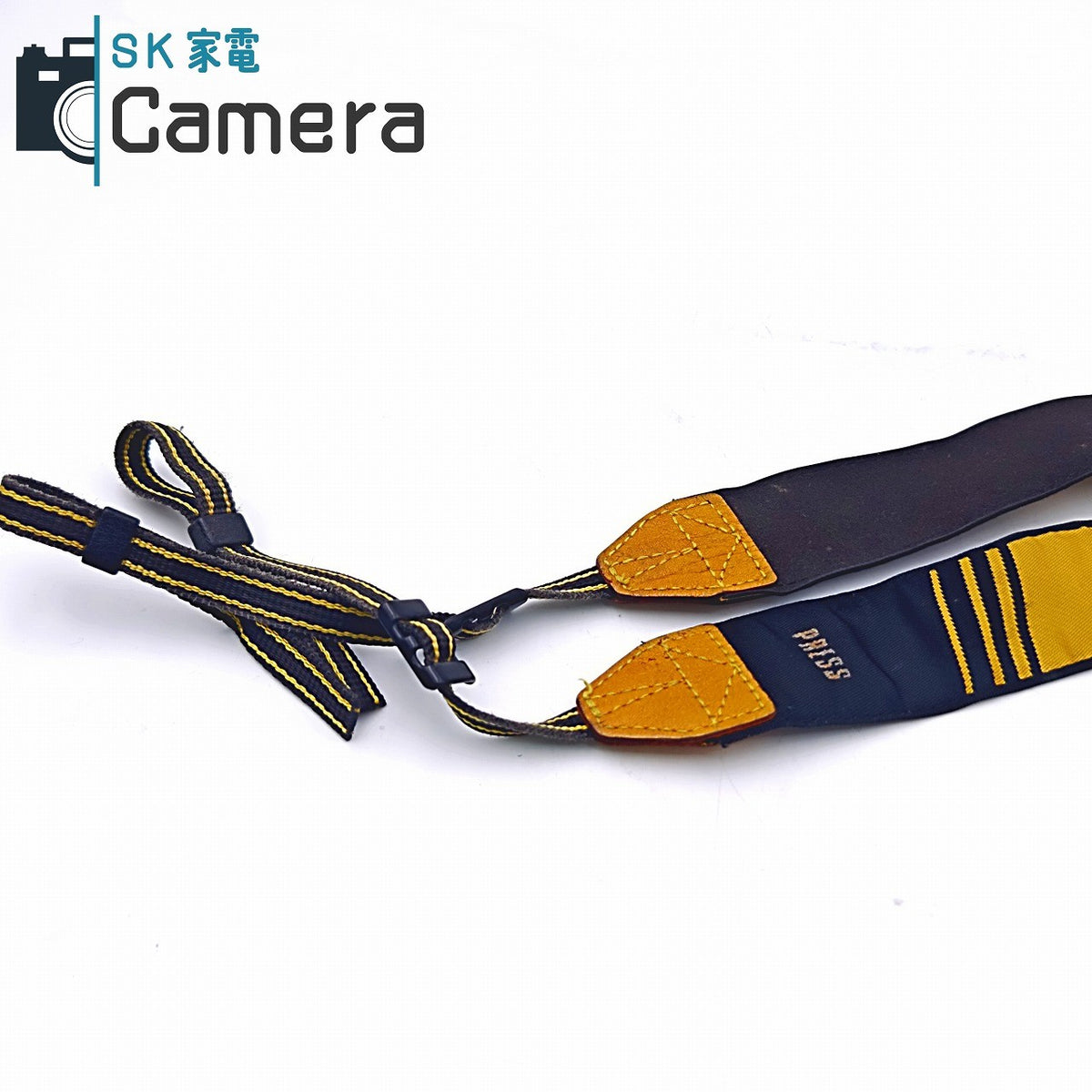 【中古】 Nikon PRESS ストラップ ニコン 報道 希少 STRAP 黄色