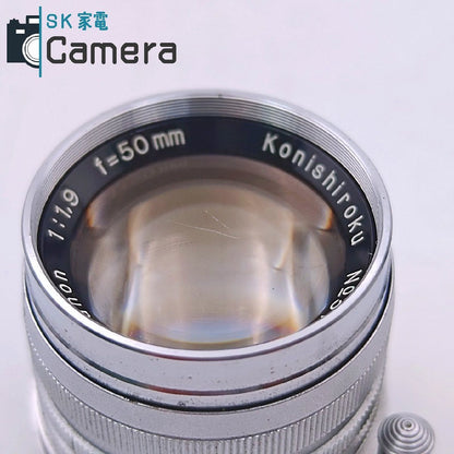 Konishiroku Hexanon 50ｍｍ F1.9 L39 小西六 ヘキサノン