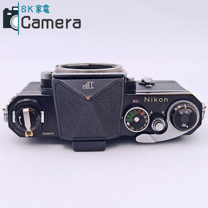 【中古】 Nikon F アイレベル ブラック 中期 ニコン シャッター OK