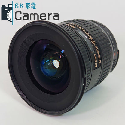 【中古】 Nikon AF NIKKOR 18-35ｍｍ F3.5-4.5 D ED ニコン キャップ フィルター付 美品