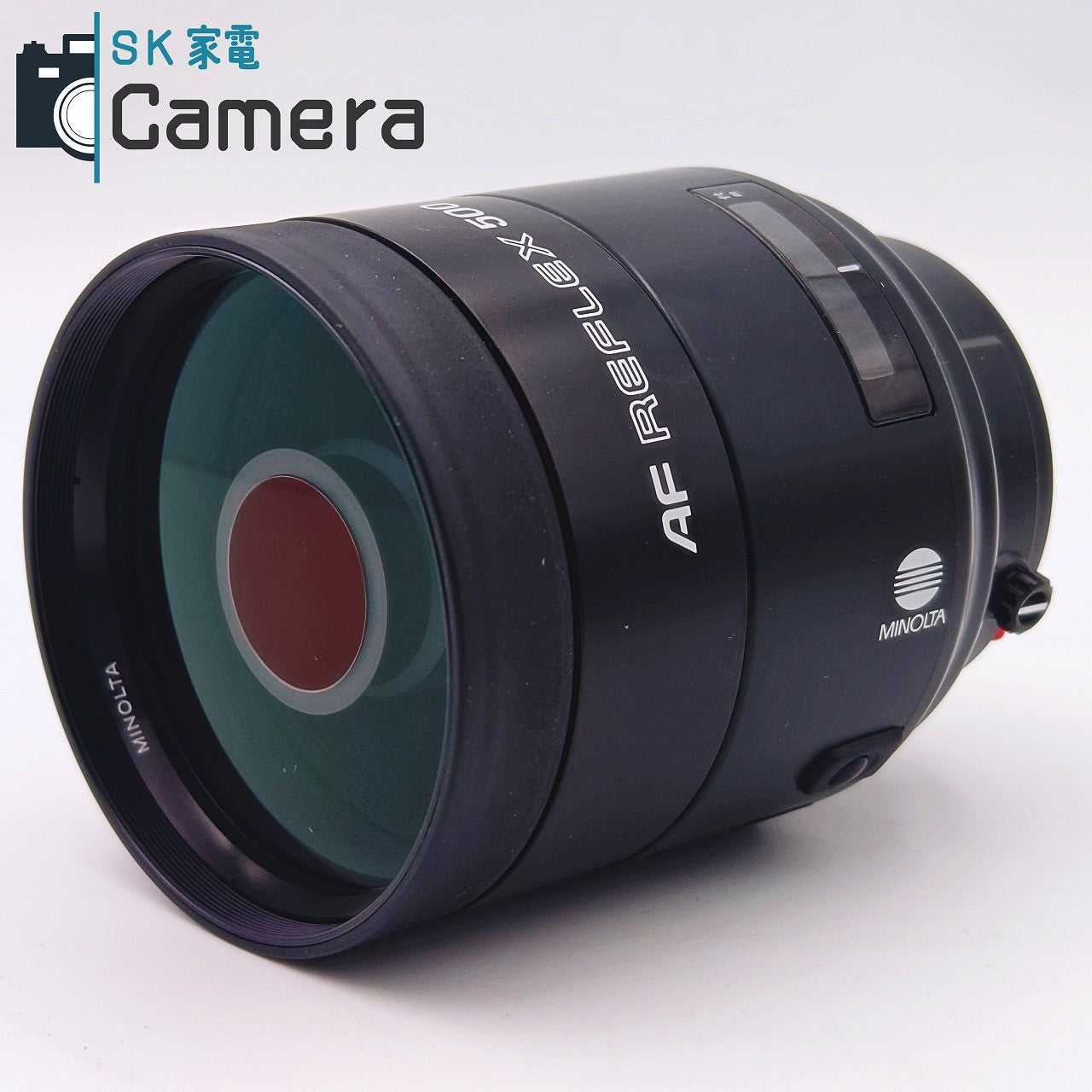 【中古】 MINOLTA AF REFLEX 500ｍｍ F8 ミノルタ ケース ND4ｘ NORMALフィルター 付 美品 中古】 MINOLTA AF REFLEX 500mm F8 ミノルタ ケース ND4x NORMAL