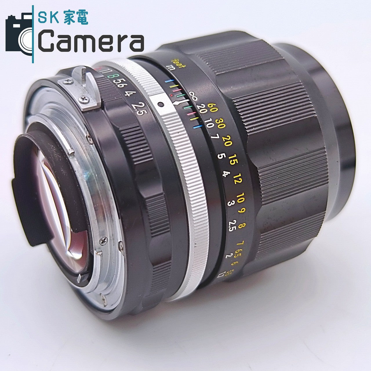 【中古】 Nikon NIKKOR-P・C 105ｍｍ F2.5 非Ai 2026年7月レンズ内清掃済 ニコン