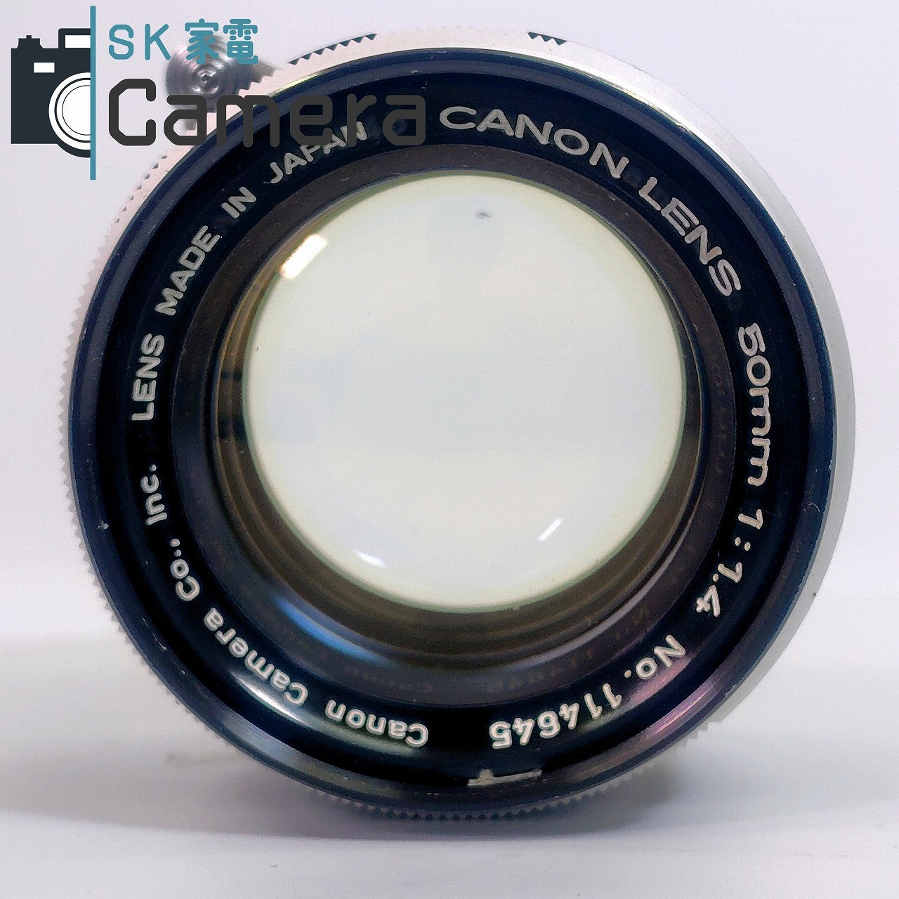 【中古】 Canon LENS 50ｍｍ F1.4 L39 2025年11月清掃済 キャノン