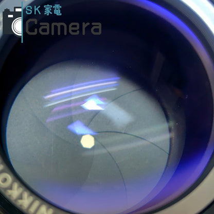 Nikon NIKKOR-P Auto 105ｍｍ F2.5 非Ai ニコン キャップ付 実用
