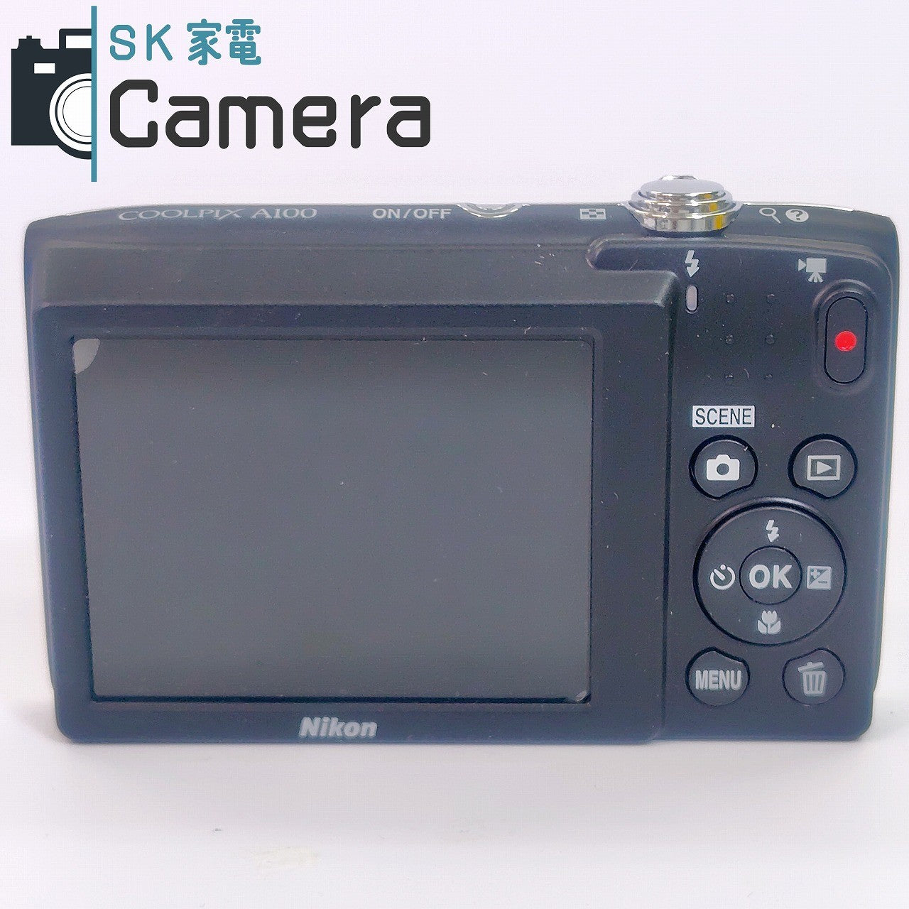 【中古】 Nikon COOLPIX A100 ニコン コンパクトデジタルカメラ 箱 充電器 電池付