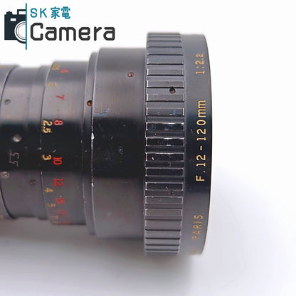 【中古】 P.ANGENIEUX PARIS 12-120ｍｍ F2.2 ANGENIEUX-ZOOM TYPE 10ｘ12 B アンジェニュー ARRIFLEX用 アリフレックス