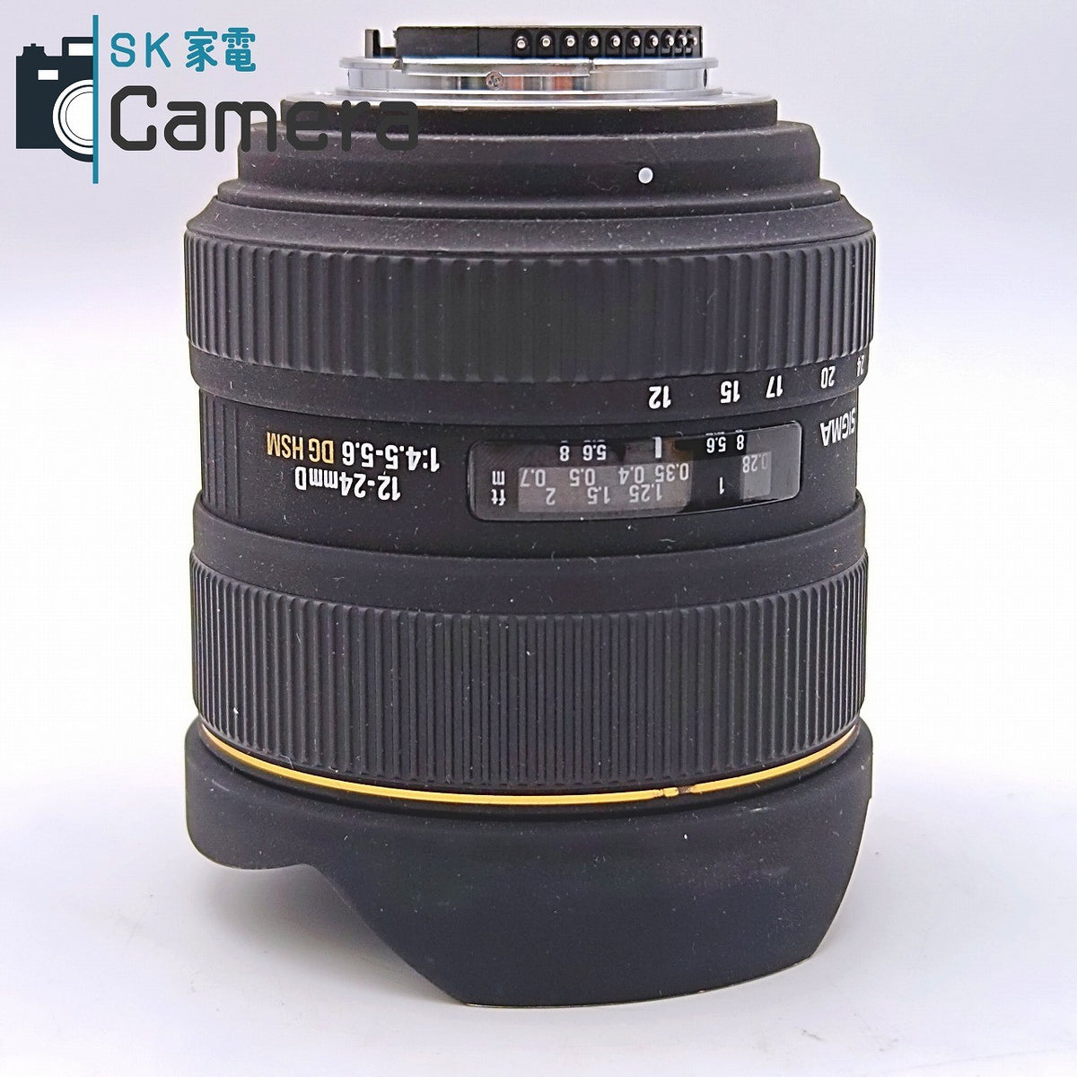 SIGMA 12-24ｍｍ D F4.5-5.6 DG HSM ニコン用 シグマ キャップ付