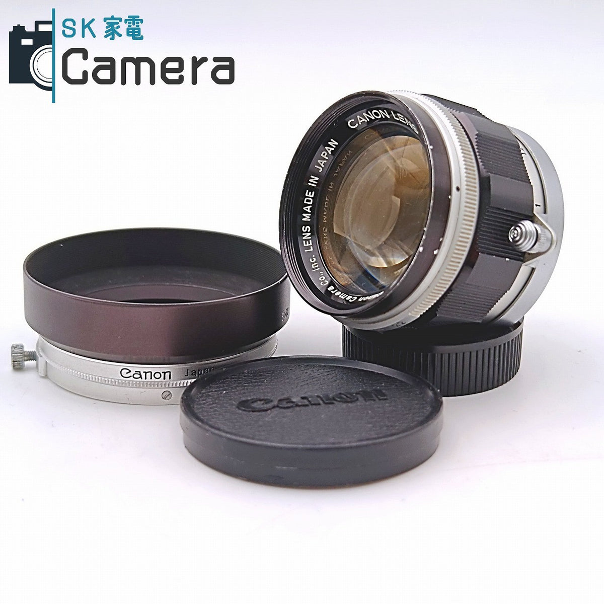 Canon LENS 50ｍｍ F1.4 L39 S-50 フード付き キャノン