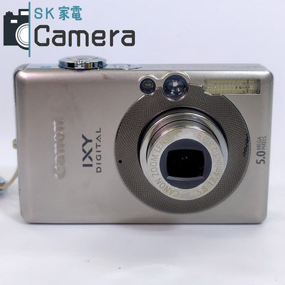 【中古】 Canon IXY DIGITAL 55 キャノン イクシー コンパクトデジタルカメラ 充電器付