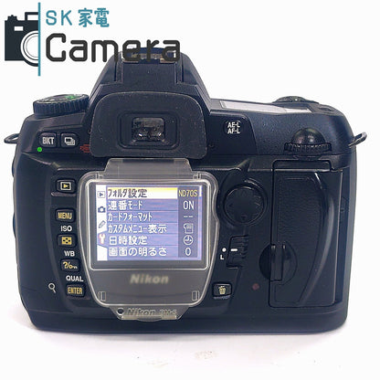 Nikon D70s ニコン デジタル一眼レフ 電池付 美品