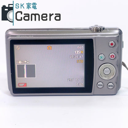 【中古】 CASIO EXILIM EX-Z270 カシオ エクシリム 箱 充電器 電池 付 美品