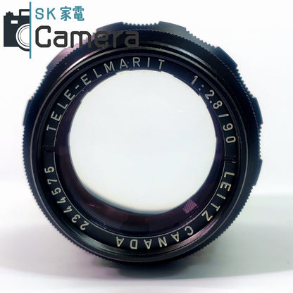 LEICA LEITZ CANDA TELE-ELMARIT 90ｍｍ F2.8 前期 1：4.5/135 1：4/135 1：2.8/90 1：4/90 12575 IUFOO 付 ライカ テレ エルマリート