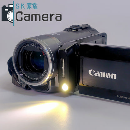 【中古】 Canon iVIS HF-20 デジタルビデオカメラ BP-809 電池付 キャノン HD CMOS 動作確認済