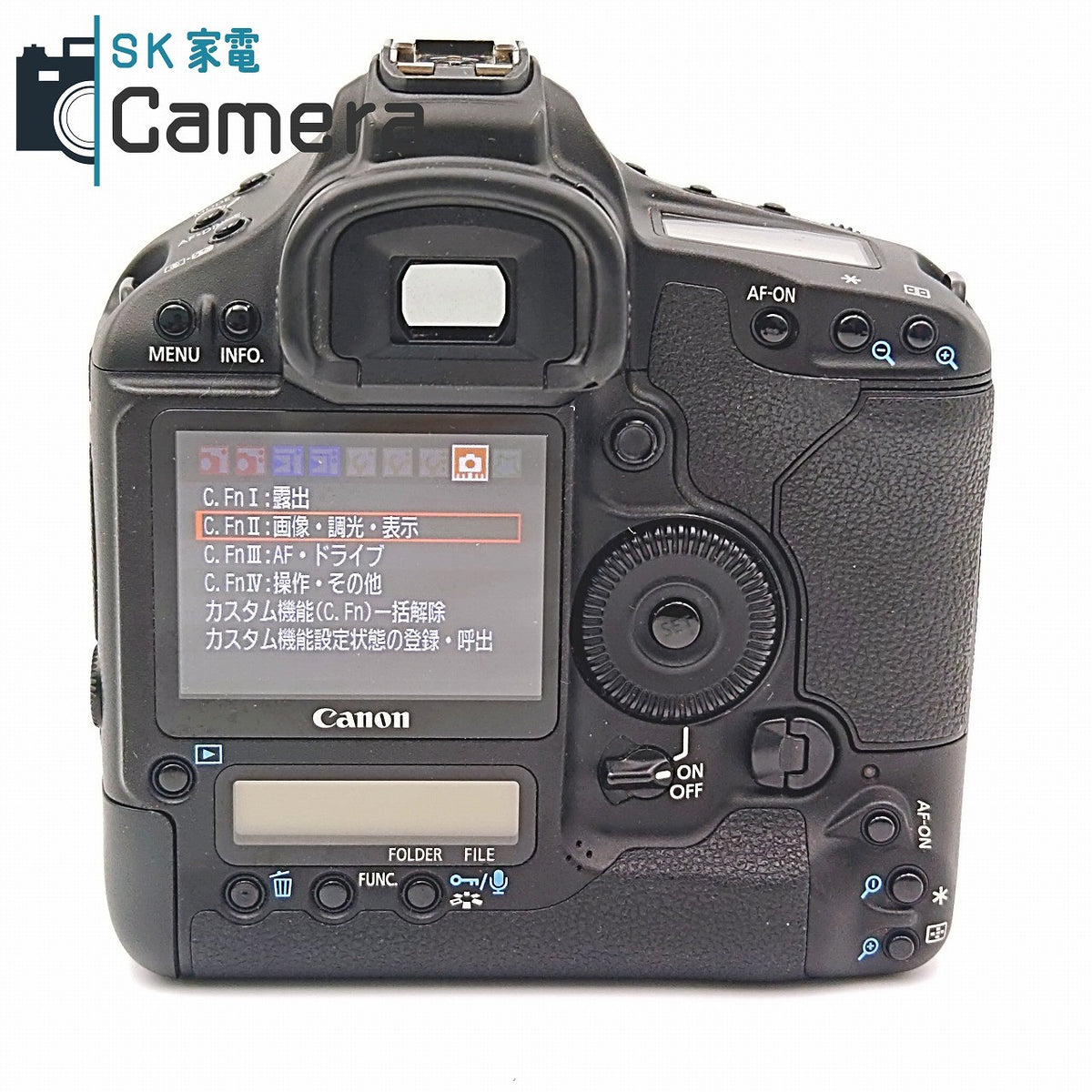 Canon EOS-1 Ds Mark III キャノン イオス デジタル一眼レフ MarkIII 新調互換性電池 ショット数約1500回 美品