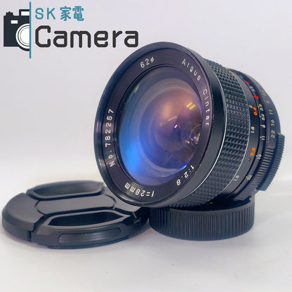 【中古】 Argus Cintar 28ｍｍ F2.8 M42 アーガス キャップ付 良