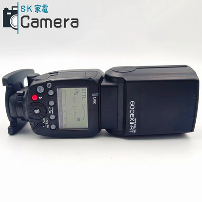 【中古】 Canon SPEEDLITE 600EXII-RT キャノン スピードライト 箱 フィルター 一式 600 EX II -RT ストロボ 美品