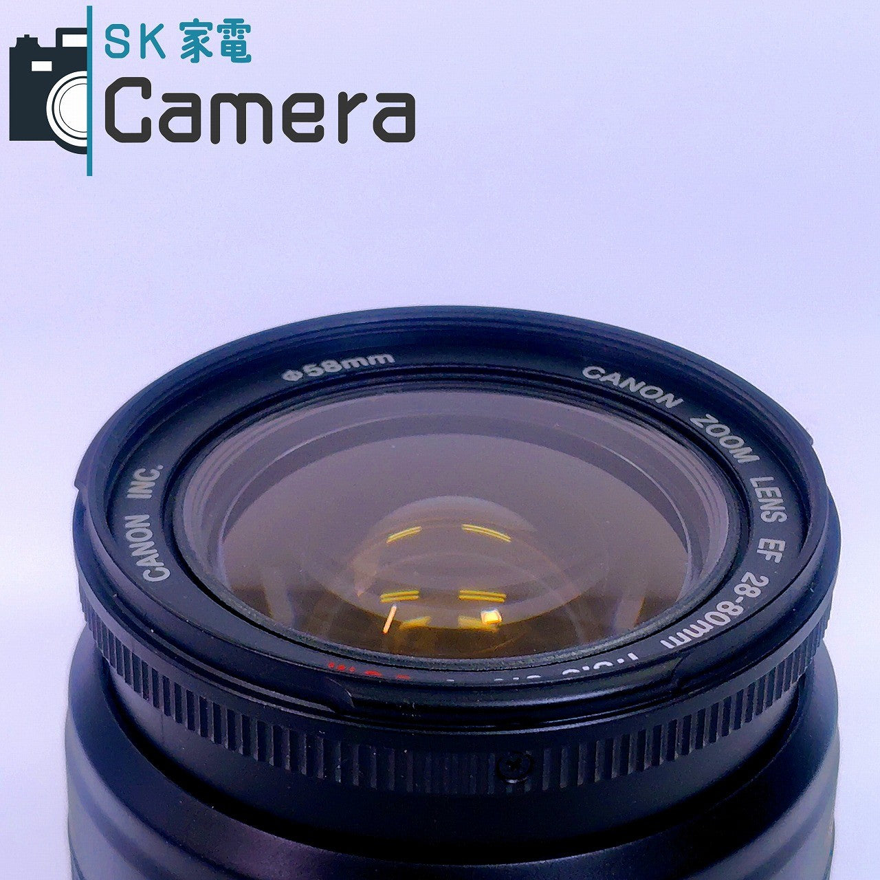 【中古】 Canon EF 28-80mm F3.5-5.6 V USM キャップ付 キャノン