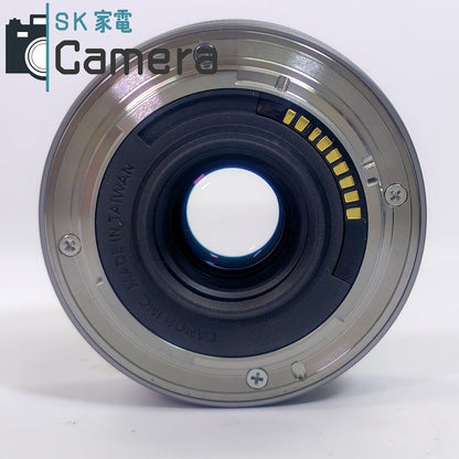 【中古】 Canon EF-M 22ｍｍ F2 STM キャノン キャップ付 美品