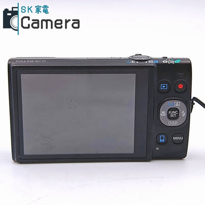 【中古】 Canon IXY 640 ブラック PC2198 電池 充電器付 キャノン コンパクトデジタルカメラ