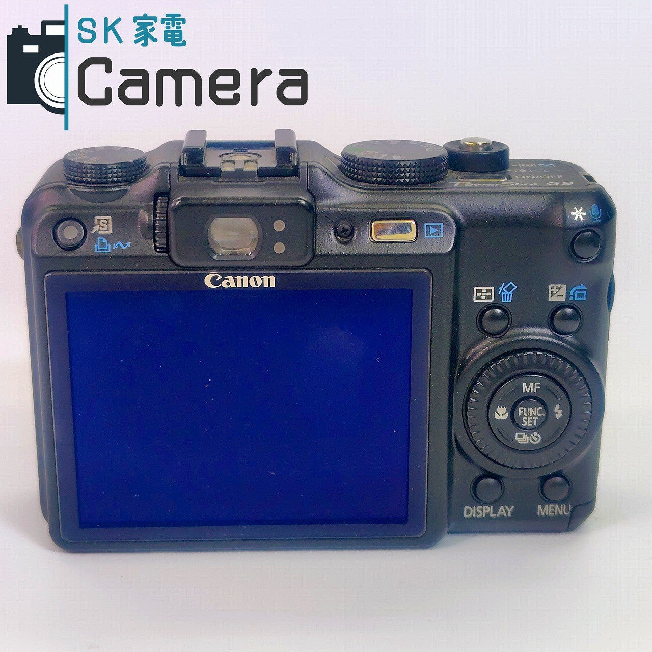 【中古】 Canon PowerShot G9 キャノン パワーショット 電池 充電器 SD4GB 付