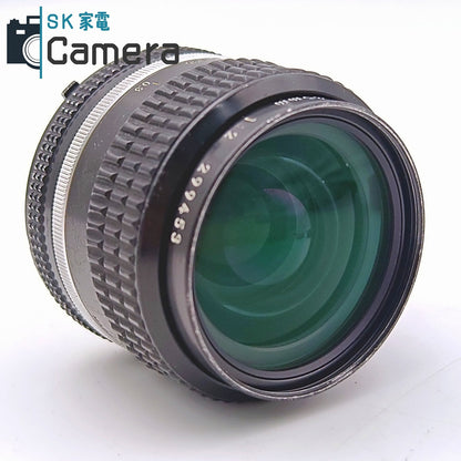Nikon NIKKOR 35ｍｍ F2 Ai-s ニコン キャップ フィルター 付 並品
