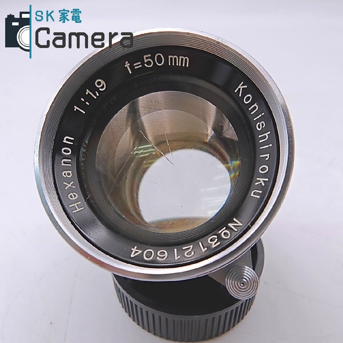 Konishiroku Hexanon 50ｍｍ F1.9 L39 小西六 ヘキサノン