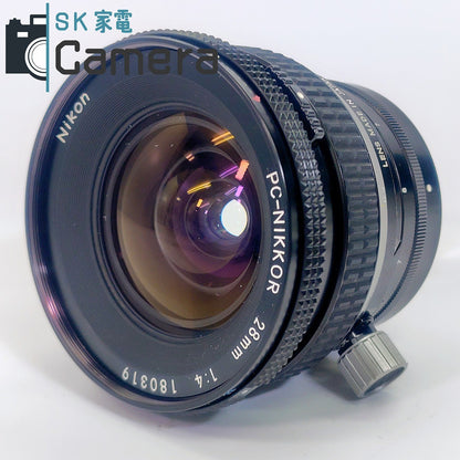 Nikon PC-NIKKOR 28ｍｍ F4 ニコン キャップ付 美品